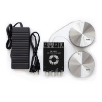 Dual vibro-resonant stereo system 160 Watt (2×80W) included - Amplifier ZK-1602T plus two vibro-speakers 80W-4ohm plus Power supply